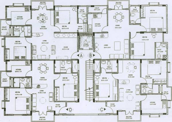 Images for Cluster Plan of Divya Infra Broadway