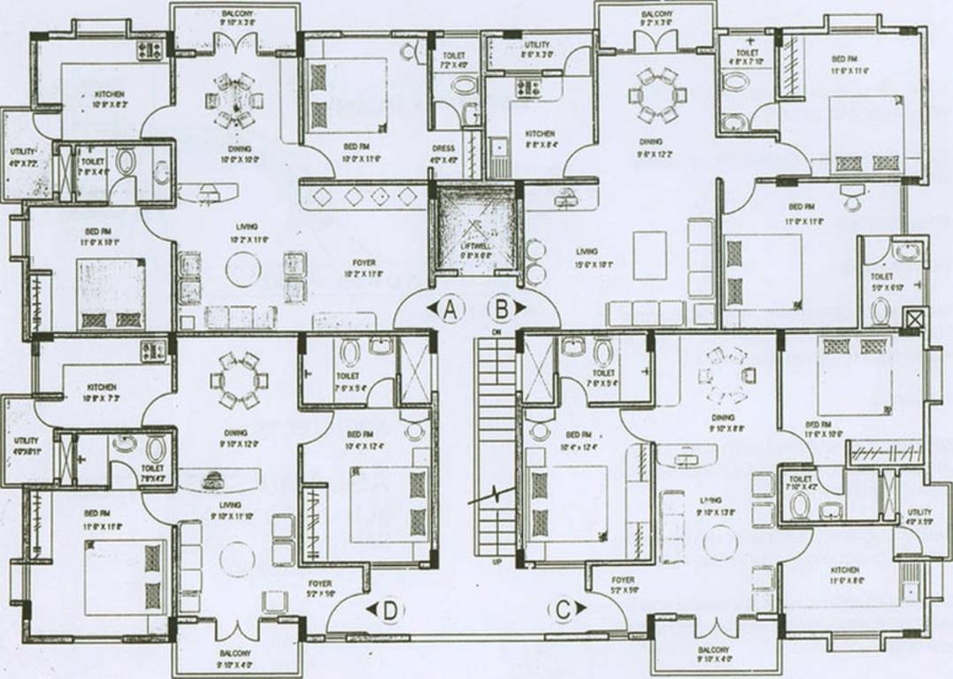 Images for Cluster Plan of Divya Infra Broadway