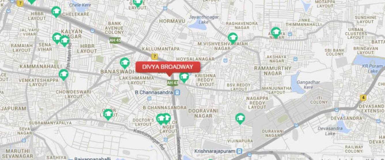 Images for Location Plan of Divya Infra Broadway