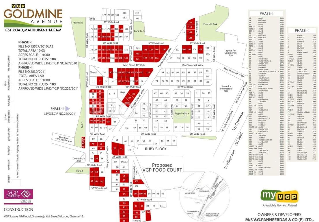 Images for Layout Plan of My Goldmine Avenue