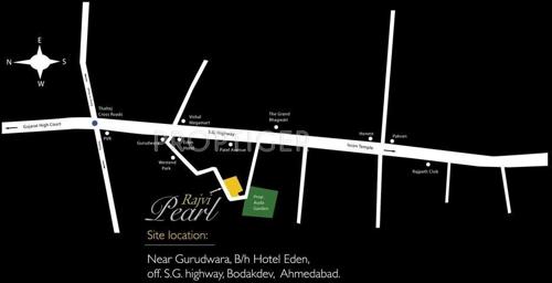 Images for Location Plan of Shivam Builders Pvt Ltd Rajvi Pearl