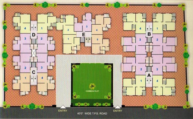 Images for Site Plan of Aman Developer Aman Residency 1