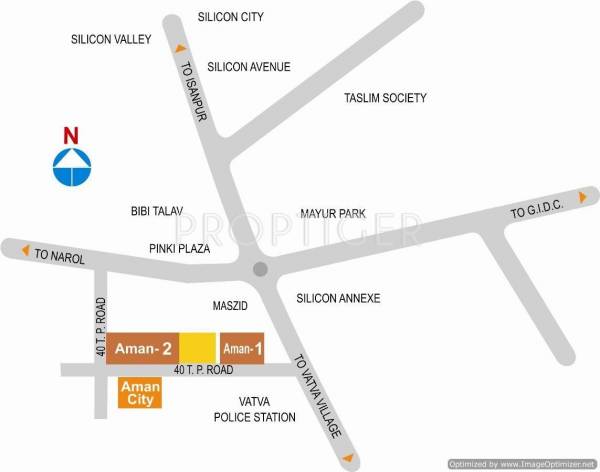 Images for Location Plan of Aman Developer Aman Residency 2