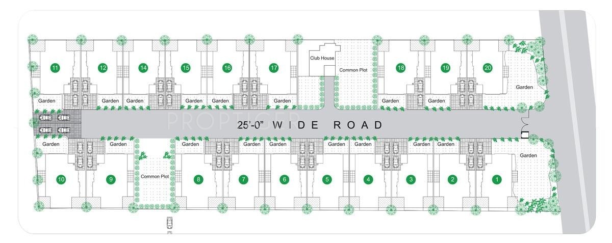 Shivam Builders Pvt Ltd Rajvi Emerald Layout Plan