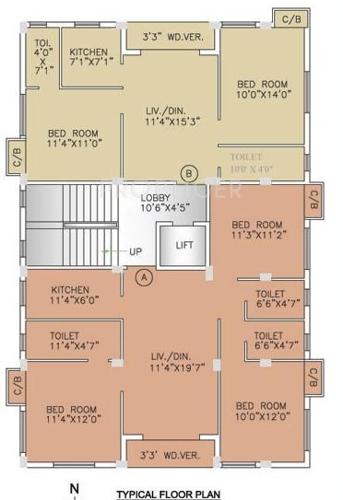 Images for Cluster Plan of Gajraj Nest