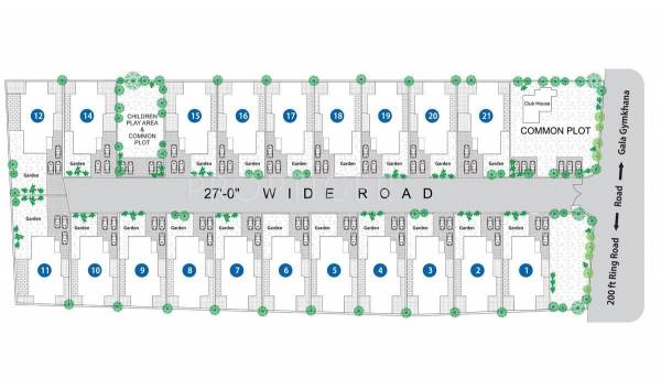 Shivam Builders Pvt Ltd Rajvi Sapphire Layout Plan