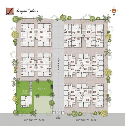  city-homes Images for Layout Plan of Bhagirath City Homes