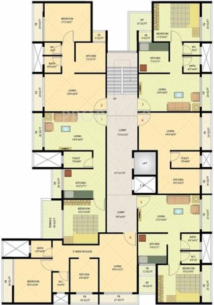 Images for Cluster Plan of Mango Mango 24