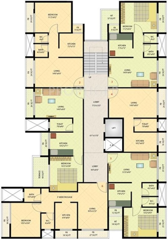 Images for Cluster Plan of Mango Mango 24