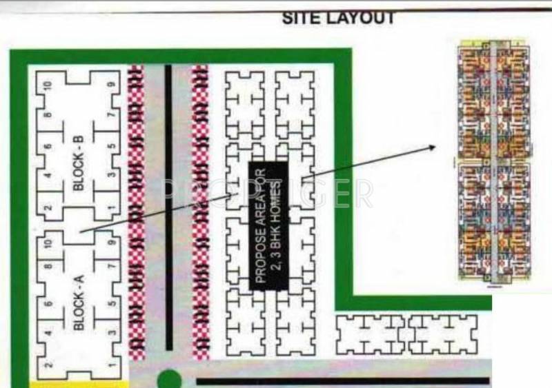 Images for Layout Plan of Aarvanss Infrastructure Sri Sai Heritage