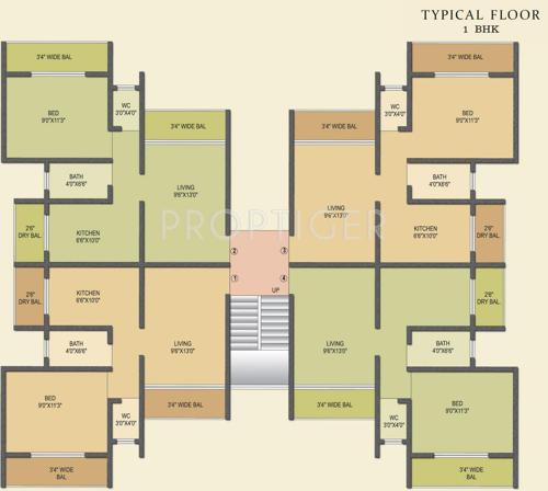 Images for Cluster Plan of Siddhivinayak Eden