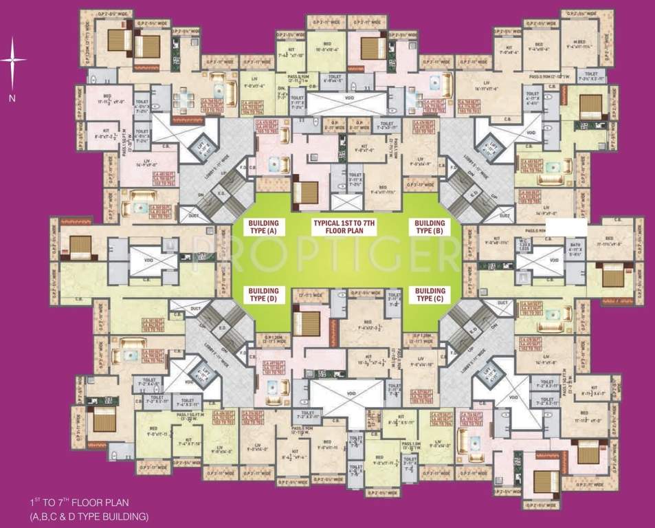 Images for Cluster Plan of Panvelkar Vellozia