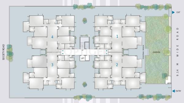 Images for Cluster Plan of Venus Infrastructure Paramount Residency
