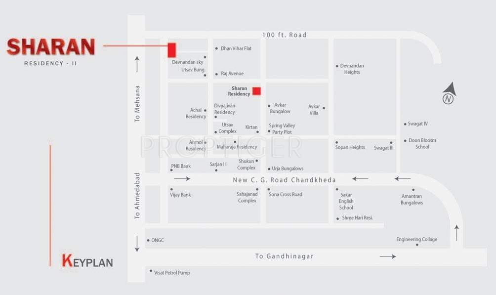 Images for Location Plan of Rushabhdev Infrastructure Sharan Residency 2