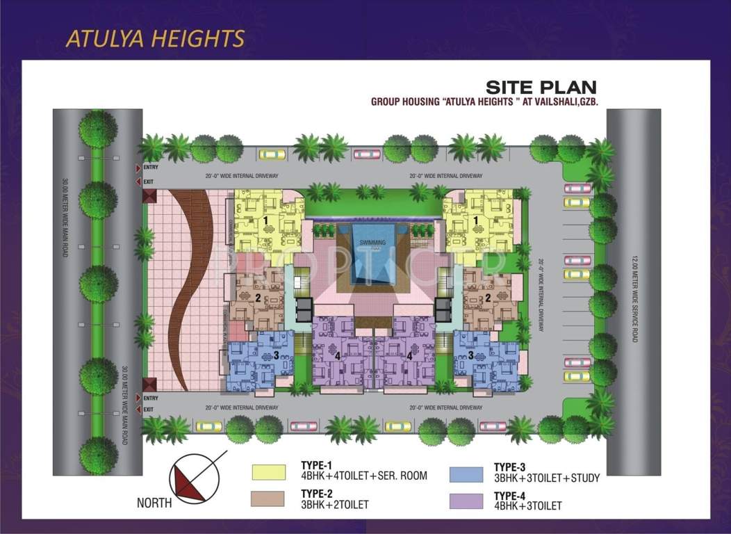 atulya heights Images for Layout Plan of Deepsons Atulya Heights