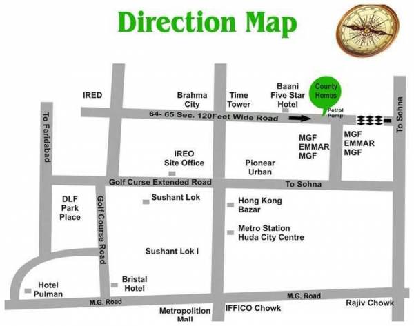 Location Plan county-homes Location Plan