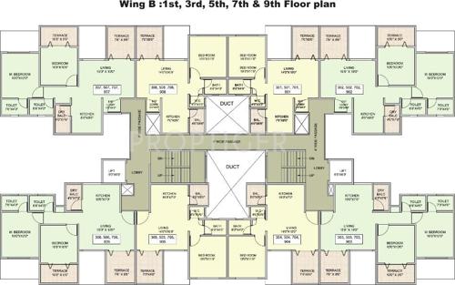 Images for Cluster Plan of Kohinoor Majesty Images for Cluster Plan of Kohinoor Majesty
