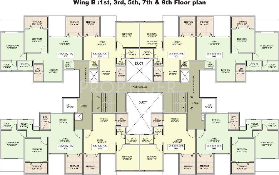 Images for Cluster Plan of Kohinoor Majesty