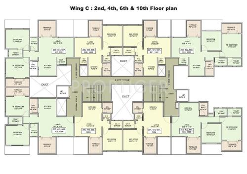 Images for Cluster Plan of Kohinoor Majesty Images for Cluster Plan of Kohinoor Majesty