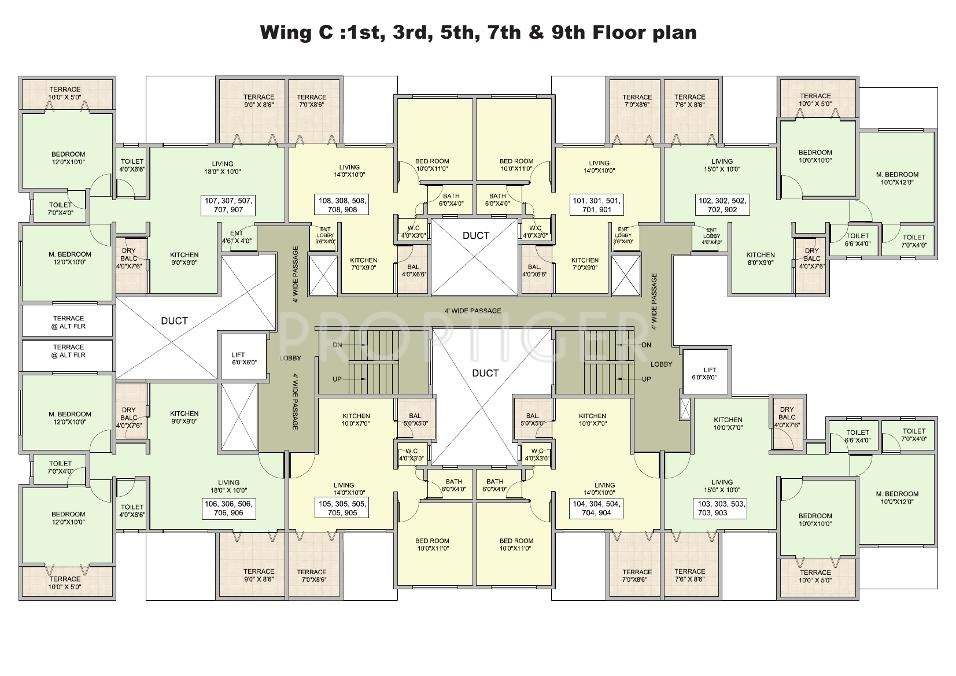 Images for Cluster Plan of Kohinoor Majesty