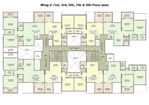 Images for Cluster Plan of Kohinoor Majesty Images for Cluster Plan of Kohinoor Majesty
