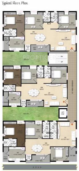 Images for Cluster Plan of Vaishnavi Mayfair Images for Cluster Plan of Vaishnavi Mayfair