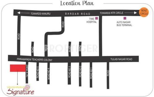 Location Plan Vaishnavi Estate Signature Location Plan