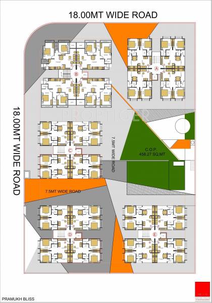 Images for Cluster Plan of PSY Projects Pramukh Bliss Images for Cluster Plan of PSY Projects Pramukh Bliss