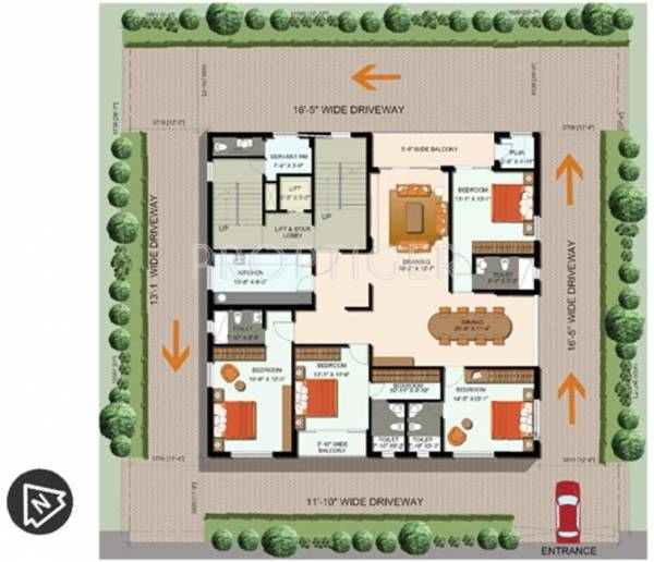 Images for Cluster Plan of Isha Group Isha Manor