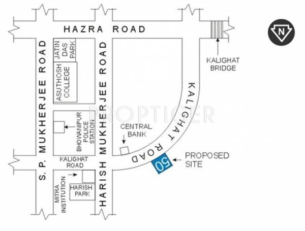 Isha Group Duke Apartments Location Plan