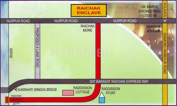 Images for Location Plan of ABS Raichak Enclave Images for Location Plan of ABS Raichak Enclave