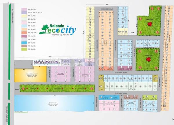Layout Plan Nalanda Builders Eco City Layout Plan