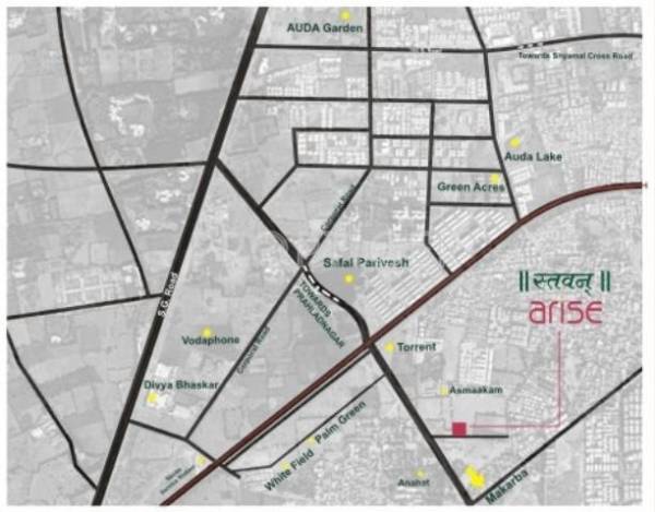 Sambhav Stavan Arise Location Plan