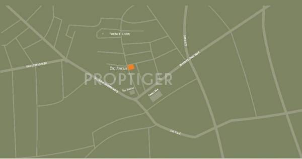 Images for Location Plan of Aavkar Infrastructure 2nd Avenue