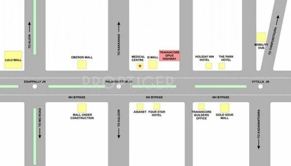 Images for Location Plan of Travancore Opus Highway Images for Location Plan of Travancore Opus Highway