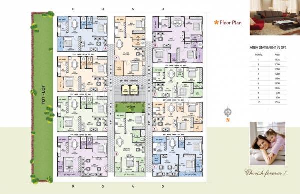 Images for Cluster Plan of Umas Developers Srikar Mansion