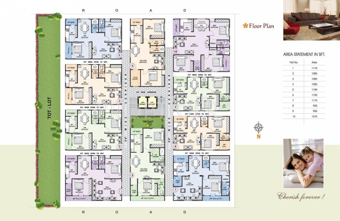 Images for Cluster Plan of Umas Developers Srikar Mansion