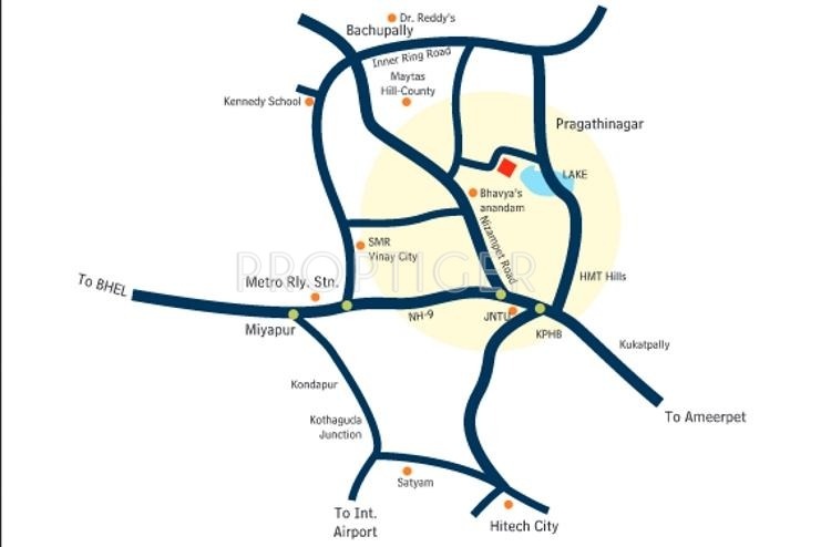 Images for Location Plan of Umas Developers Srikar Mansion