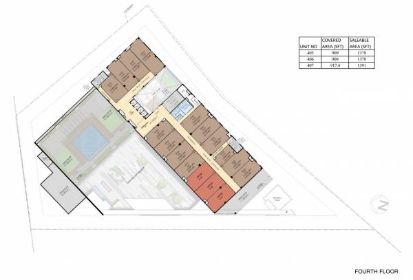  business-tower Cluster Plan