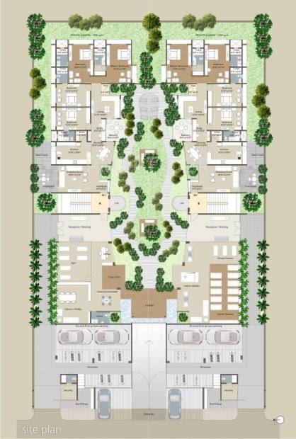 Images for Site Plan of Maruti Celesta Courtyard