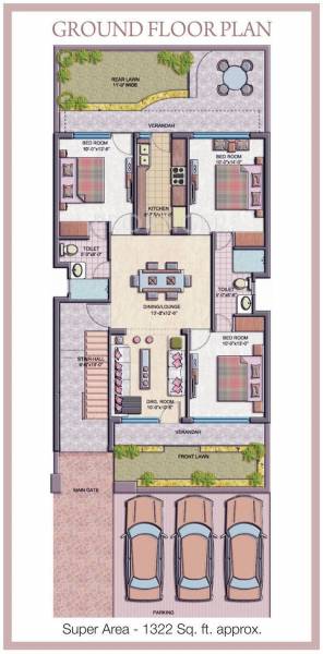 Images for Cluster Plan of TDI Tuscan Residency