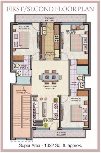 Images for Cluster Plan of TDI Tuscan Residency