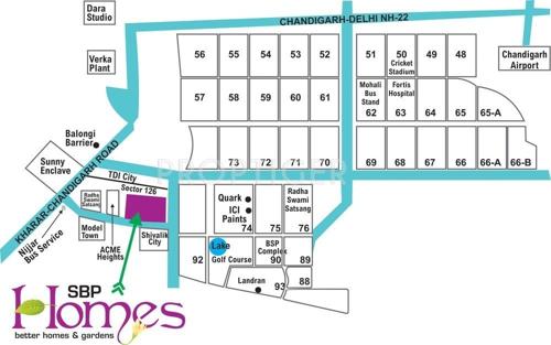 Images for Location Plan of SBP Homes homes Images for Location Plan of SBP Homes