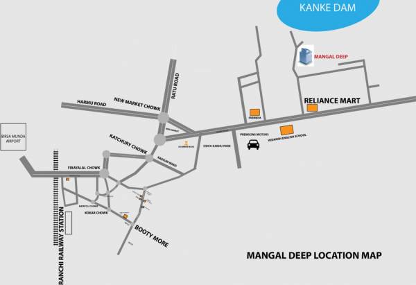 Images for Location Plan of Pranami Group Mangal Deep Apartment