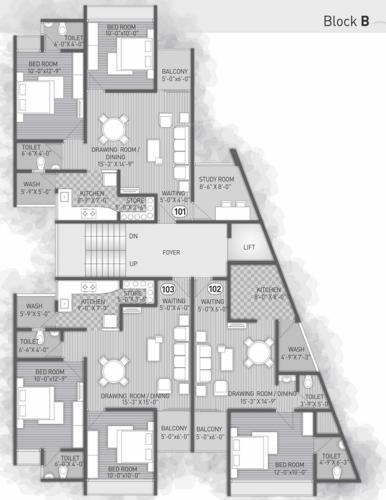 Images for Cluster Plan of Prasthan Home Town 3 Images for Cluster Plan of Prasthan Home Town 3
