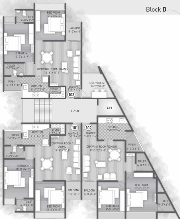 Images for Cluster Plan of Prasthan Home Town 3