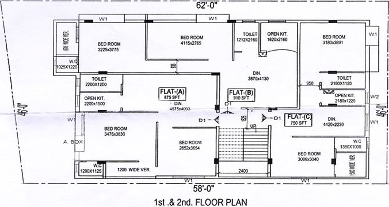 Images for Cluster Plan of Vinayak Abode