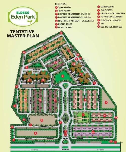 Images for Master Plan of Eldeco Kingston Park