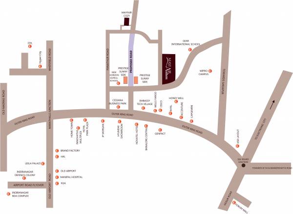 Images for Location Plan of Srivathsa Mayfair Cozy