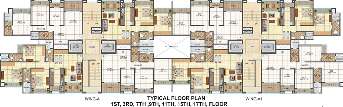 Images for Cluster Plan of Vajinath The Residences